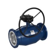 Кран шаровой стальной LD КШЦФР из стали 12Х18Н10Т Ду125 Ру1,6МПа пол с реду