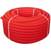 Труба защитная гофрированная Usystems Teck 28/23 для труб 20, тип:Тяжёлый красный (50)