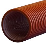 Труба дренажная 150/175 мм Политэк-3000 гофрированная двустенная с перфорацией (отрезок - 6м)