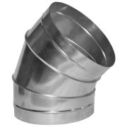 Отвод НЕОКЛИМАТ оцинкованный 45 D 125 0,5мм