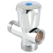 Вентиль-тройник для сантехнических приборов ВНН внутренняя наружная НР 1/2*3/4*1/2 (Valtec VT.255)