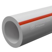 Труба полипропиленовая PPRC PN20 / 90 *15,0 FDplast, белая (уп.8 п/м)