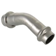 Угольник 45 из нержавеющей стали 28 внутренний-внутренний Valtec, (VTi.959) (уп. 5 шт)