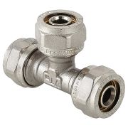 Тройник обжимной 20*20*16 (Valtec) VTm.331