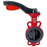 Затвор дисковый поворотный d 25/32 PN16 REON тип RSV81RED (Траб.-115С, Тmax130C) КРАСНЫЙ