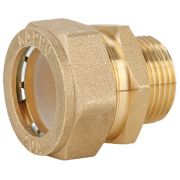 Муфта Gappo обжимная прямая с наружной резьбой 20 х 1/2