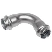 Отвод-пресс для нержавеющих труб Sanha 90град. NiroPress 316L ВПр-ВПр, 15