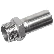 Вставка-пресс для нержавеющих труб Sanha переходная NiroPress 316L НПр-НР, 22ax3/4