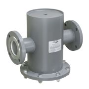 Грязевик абонентский стальной фланцевый LD DN80 PN16 разборный, вертикальный