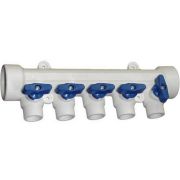 Коллектор TEBO бел. PP-R 40x20х5 вых. универсальный (2/8), арт. 030091274