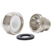 Муфта TEBO бел. PP-R комбин. разъемная (Американка) 75х21/2