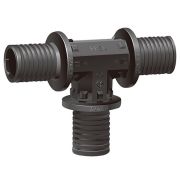 Тройник VARMEGA Slide-fit равносторонний, 25, аксиальный, PPSU, VM50403