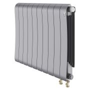 Радиатор биметаллический Royal Thermo Infinity 500 Silver Satin VR80 - 10 секц.