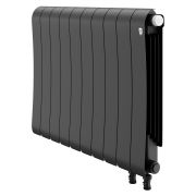 Радиатор биметаллический Royal Thermo Infinity 500 Noir Sable VR80 - 10 секц.