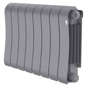 Радиатор биметаллический Royal Thermo Infinity 300 Silver Satin - 8 секц.