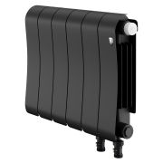Радиатор биметаллический Royal Thermo Infinity 300 Noir Sable VR80 - 6 секц.