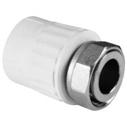 Муфта с накидной гайкой 25 х 3/4quot; (100/20) VALFEX