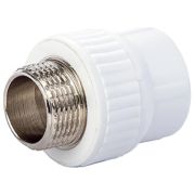 Муфта Lammin PPR комбин. НР 32 х 1/2quot; 80/20, белый
