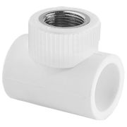 Тройник TEBO бел. PP-R комб. 25х3/4