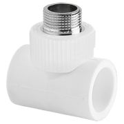 Тройник TEBO бел. PP-R комб. 32х1