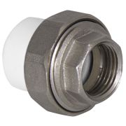 Муфта TEBO бел. PP-R комбин. разъемная (Американка) 25х1