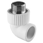 Угольник TEBO бел. PP-R комб. 32х1