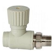 Вентиль TEBO сер. PP-R для радиаторов прямой 1v 20x1/2