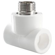 Тройник TEBO бел. PP-R комб. 20х3/4