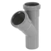 Тройник TEBO 50-50 45гр. для внут. канал., арт. 013020418 (75)