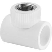 Тройник TEBO бел. PP-R комб. 25х1/2