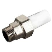 Муфта РОСТерм PPR комбинированная с раз. раструбом D20х1/2 НР