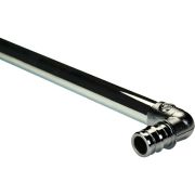 Угольник Giacomini для системы GX с хромированной трубкой 16x15 L-250мм, GX128X013