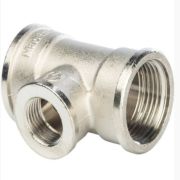 Тройник STOUT ВВ переходной никелированный 1«X1/2X1» SFT-0022-001121