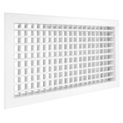 Решетка настенная двухрядная SHUFT 2 WA 500x100