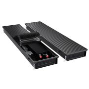 Конвектор внутрипольный Royal Thermo ATRIUM TURBO-90/300/2400-DG-U-BL