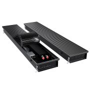 Конвектор внутрипольный Royal Thermo ATRIUM TURBO-90/250/1100-DG-U-BL