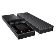 Конвектор внутрипольный Royal Thermo ATRIUM TURBO-110/400/1100-DG-U-BL